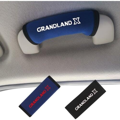 Stylish auto interior roof handrail protector cover for Opel Grandland x