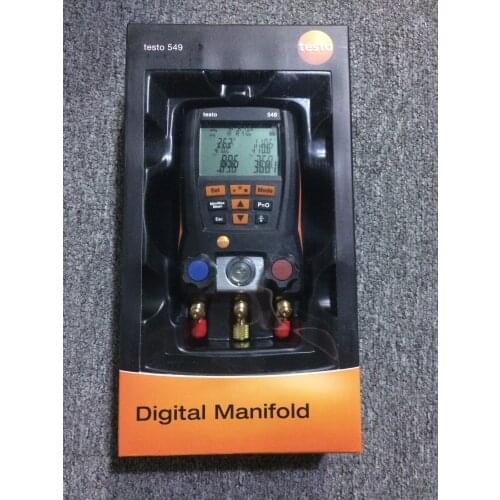 Testo 549 Digital Pressure Manifolds Gauges 0560 0550 With 60 Current Refrigerants