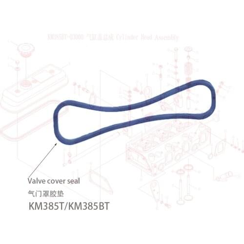 Set of springs for intake and exhaust valve for Laidong KM390BT for tractor like Luzhong, part number