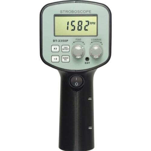 LCD Digital Stroboscope DT2350PA 50~12000 FPM
