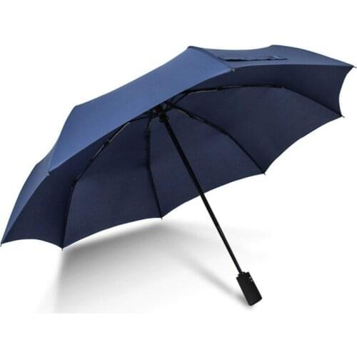 Compact Travel Automatic Umbrella Unbreakable 8 Ribs Rainproof Auto Open Close 3 Folding Umbrella Parasol Umbrella