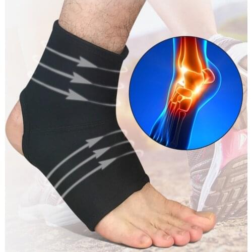 1PCS Sports Ankle Support Ankle Pads Elastic Brace Guard Foot Ankles Protector Wrap For Bicycle Football Neoprene Basketball