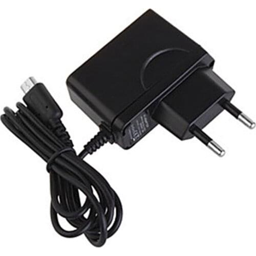 100pcs a lot Wholesale EU or US Plug AC Power Supply Adapter for ND SL Travel Wall Charger Cable for N DS Lite