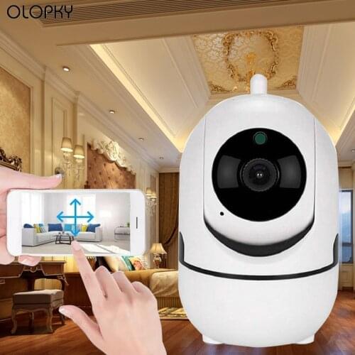 2020 New Self-tracking Camera Mini Intelligent Surveillance Camera 360 Degree Home Wifi Network Camera Hd Night Vision Monitor