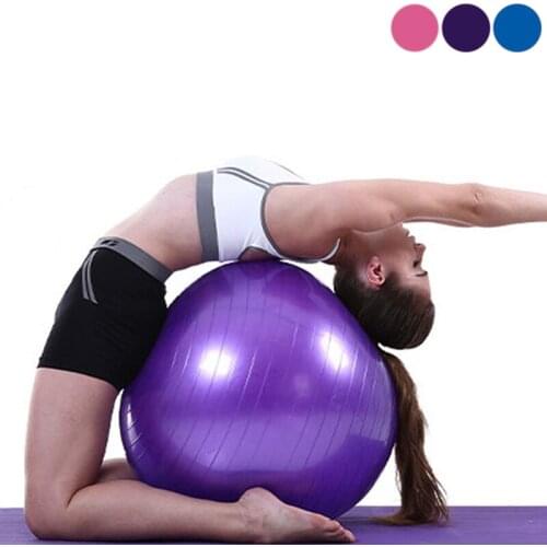 77JE 45cm Size Fitness Exercise Training Balance Yoga Class GYM Ball Core Gymball PVC