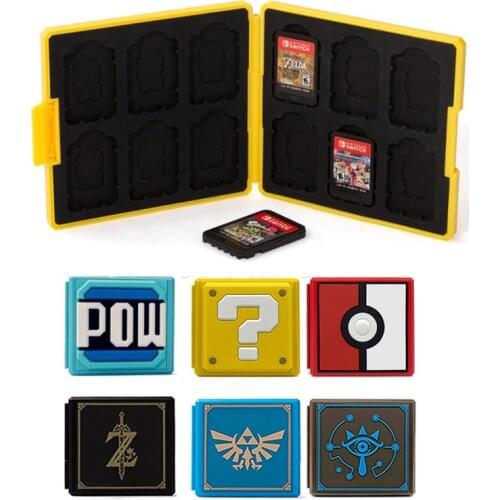 Game Accessories NS Game Card Game Cards Storage Case Protable Shockproof Box Hard Sheel Cover For Nintend Switch Card