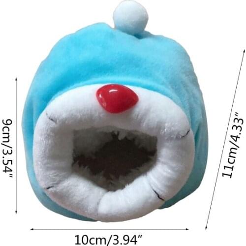 C5AC Winter Warm Hamster Nest Pet Yurt Bed Kennel Mouse Mice Rat Chicken House Cave