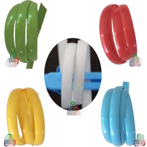 500G 60M Solid color flat synthetic rattan weaving material plastic PE rattan for knit and repair chair table,storage basket etc