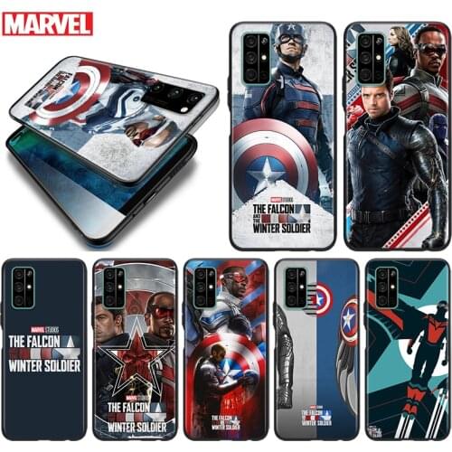 Silicone Cover The Falcon and the Winter Soldier For Honor 9 9S 9A 9C 9X 9N 9i V9 10 10i 10X X10 Lite Pro Shockproof Phone Case