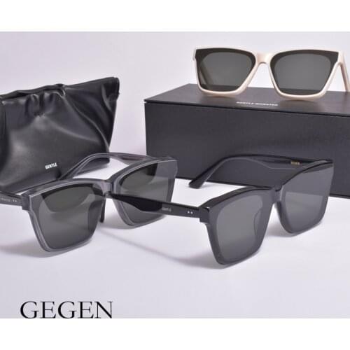 2021 new style Small face sun glasses men women Sun glasses GENLTE GEGEN Acetate Polarized UV400 for women men