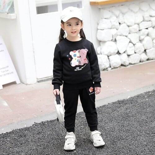 Girls Sweatshirt Tops Kids Children T Shirt Blouses Cotton Bebe Hoodies Baby Girl Clothes Sping Winer Autumn Clothes Tee 2021