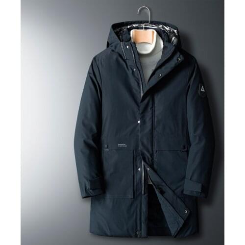Thick Down & Parka Coat Oversize 6XL 7XL 8XL 2020 Brand Keep Warm Winter Mens Black Blue Red Padded Jacket