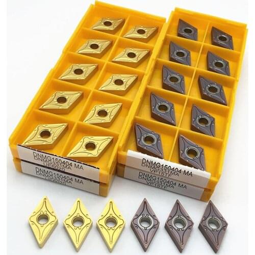 Carbide insert DNMG150404 MA VP15TF UE6020 US735 high quality 100% turning tool turning insert CNC high precision lathe tool