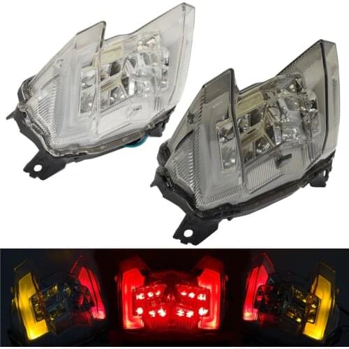 Waase Motorcycle E-Mark Rear Tail Light Brake Turn Signals Integrated LED Light For Yamaha MT-09 FZ-09 FZ09 MT09 2017 2018 2019