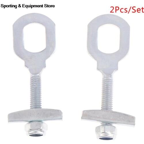 2PCS Fixed Gear Bicycle Chain Adjust Bolt Commuting Bike Chain Tensioner Pull Tight Screw Bolts