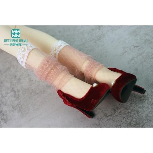 2021 NEW BJD Doll accessories 28cm-60cm 1/3 /1/4 1/6 MSD YOSD DD SD DDL Toys Doll Long leg stockings, net stockings Girls gift