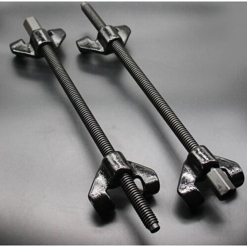380mm Coil Spring Compressor Tool 2Pcs Shock Drop Forged Spring Compressor Removal Repair Clamp Garage Tools