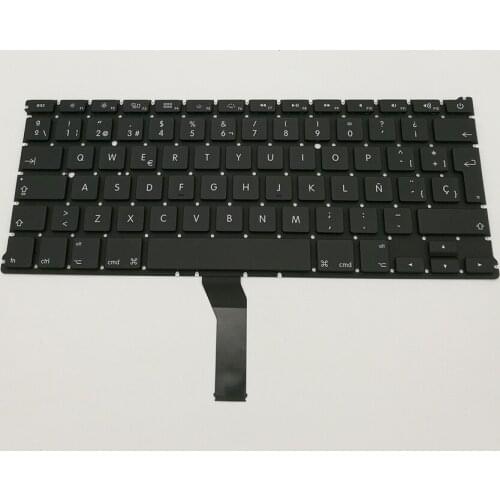 5 pcs/lot New Spain Spanish Keyboard For Macbook Air 13" A1369 2011 A1466 2012-2017 Years