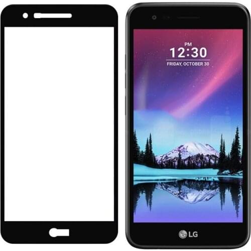 For LG K10 2017 Full Cover Tempered Glass Screen Protector for LG K10 2017 X400 M250 M250N 5.3" full Coverage glass Film