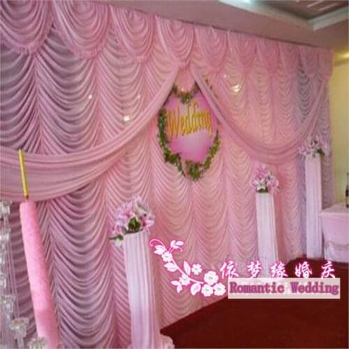 Top selling 20ft*10ft waterfall wedding backdrops ,wedding stage backdrops