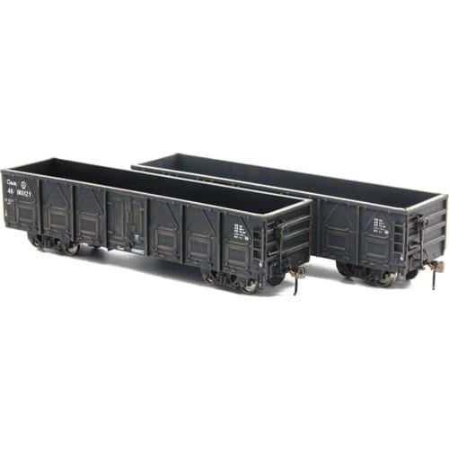 Modello 1:87 HO Container Carriage China Train Model Scale C64K Gondola 20ft