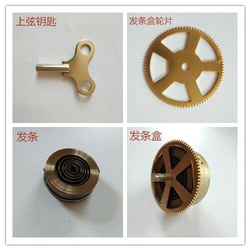 Wall Clock Repair Parts Old Fashioned Wall Clock Strings Clockwork Key Gear Barrel Accesorios De Reloj De Pared Clocks EB5PJ