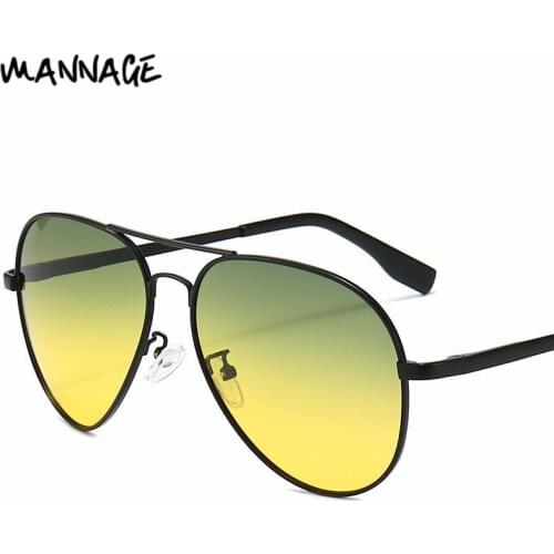 Day Night Dual Use Polarized Sunglasses Intelligent Color Changing Night Vision Glasses Driving Fishing Multifunction Eyewear