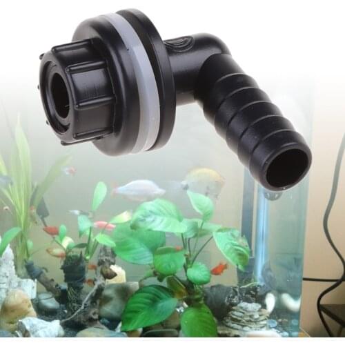 Plastic Tank Connector Waterproof Water Drainage Joints Aquarium Accessories Pipe Spare Parts For Fish Pets J6PE