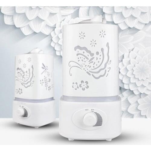 New 1.5L Ultrasonic Air Humidifier Aroma Diffuser Air Purifier With LED Night Light Humidifier Essential Oil Diffuser Humidifier