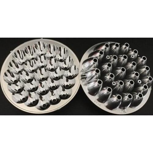 PGHW-112 Led Reflective Cup, 25 in 1 Reflective Cup, Size: 112X24.5mm, Clean Surface, Materials: Aluminum