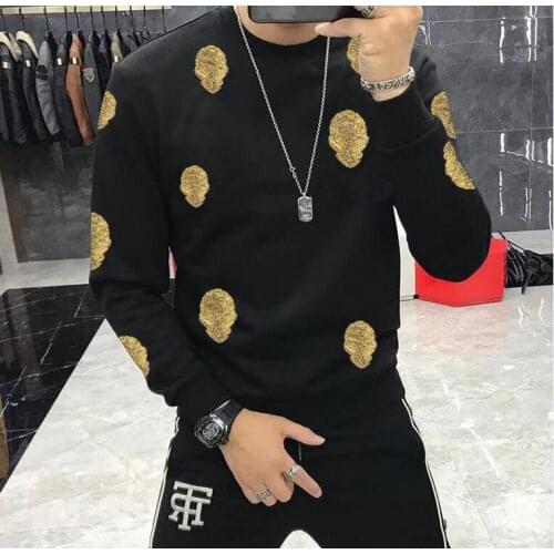 Winter 2021 Brand Mens Hoodie Diamond stone Hoody Fleece Warm Casual Sweatshirt Street Casual