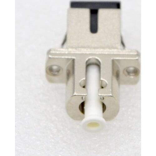 GONGFENG 10pcs NEW SC-LC Single Core Single-Mode Multimode OpticaL Fiber Adapter Flange Coupler Connector Special Wholesale