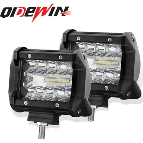 4-inch 60W LED automobile motorcycle work lamp fog lamp cap lamp 12V 24V 3030 modified spotlight