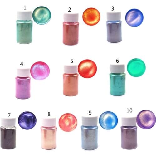 Aurora Pearl Pigment Powder Mica Pearlescent Colorants Resin Dye Jewelry Making Soap Making Tool Dropshipping