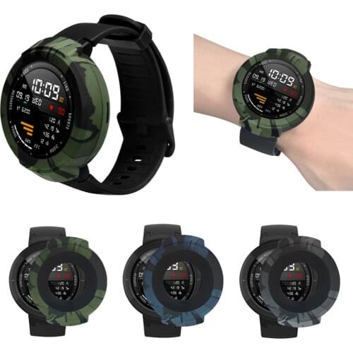 For Amazfit Verge Case For Xiaomi Huami Amazfit Verge 3 Smart Watch Silicone Case Cover Soft TPU Protector Frame Accessories