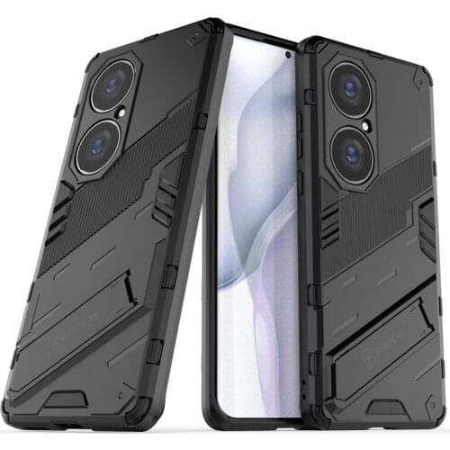PUNK Phone Case For Huawei P50 Pro Case For Huawei P50 Pro Cover Armor PC Shockproof TPU Protective Bumper For Huawei P50 Pro