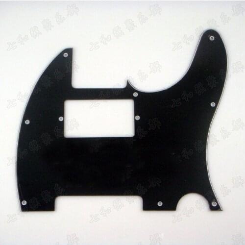 Black 3 Ply Double coil Humbucker Pickup Guitar Pickguard Scratch Plate For Electric Guitar with Screws