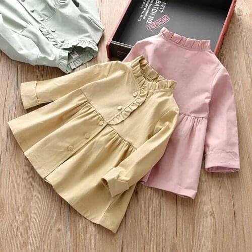 Baby Girls Jackets 2021 Spring Autumn Kids Korean Floral Cardigan Coats New Arrival Girls Fashion Casual Jackets Baby Outwear