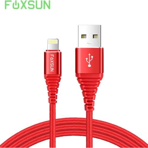 FOXSUN for Lightning to USB Cable for iPhone Cable Fast Charge and Data Sync Cord for iPhone X/8 Plus/8/7 Plus/7/6 Plus/6/6s
