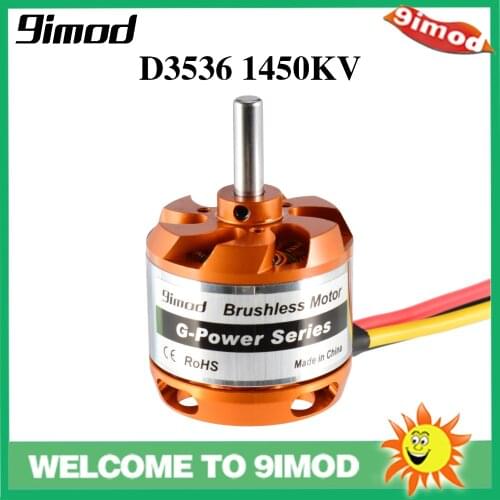 New Arrival 9imod D3536 1450KV Brushless Outrunner Motor 2-4S For Mini Multicopters RC Plane Aircraft