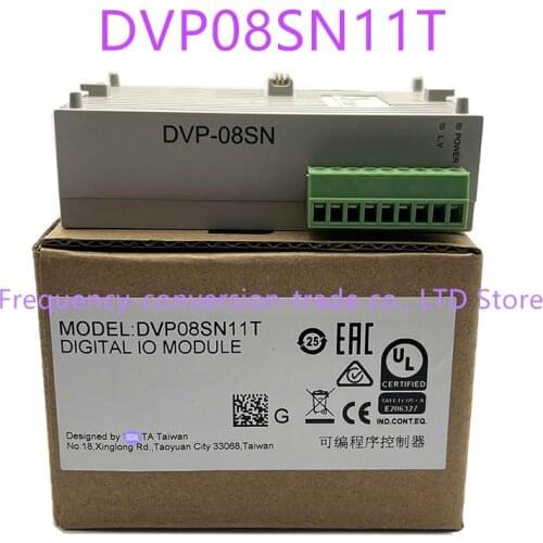 Brand New Original DVP08SN11T DC24V PLC 8DO Transistor Module