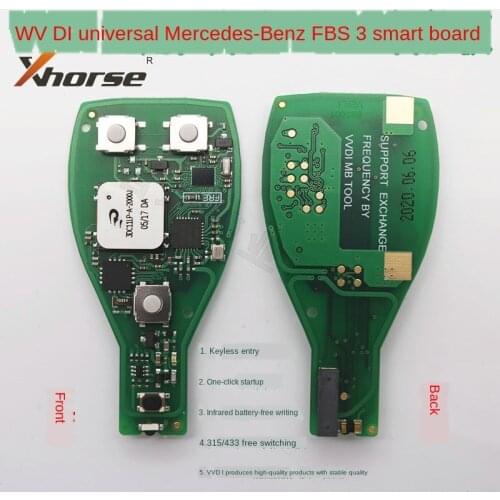 Applicable: VVDI Mercedes-Benz BGA All Smart Keys FBS3BGA All Smart 204 207 212 164 166 221
