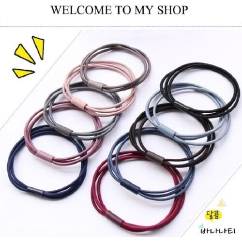 Fashion Hot Selling High Quality Butterfly Hair Band Hair Rope Hair Rings for Girls Women Kids Hair Accessories