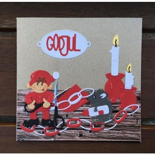 2020 Christmas Set Metal Cutting Dies DIY Scrapbooking Paper Photo Album Crafts Knife Mould Cards Embossing Mold Stencils Decor