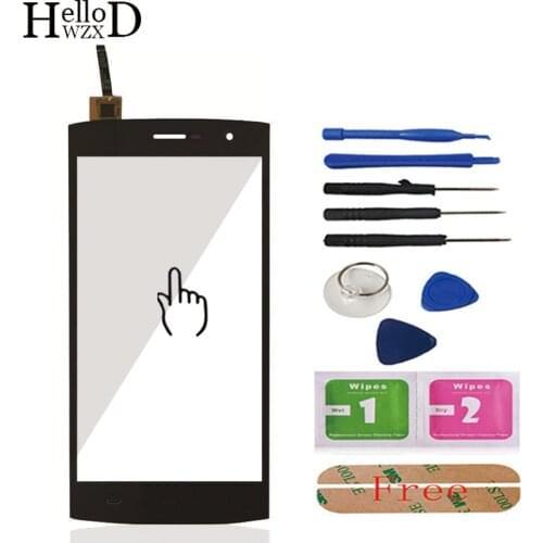 Touch Screen Digitizer Panel Front For Homtom HT7 / HT7 Pro Lens Sensor Touch Screen Front Glass Tools Smartphone Adhesive Gift