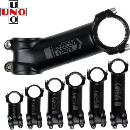 UNO Ultralight Bike Stem 7 17 Degree MTB Road Bicycle Stem 31.8mm 60/70/80/90/100/110/120/130mm Mountain MTB Bicycle Power Parts