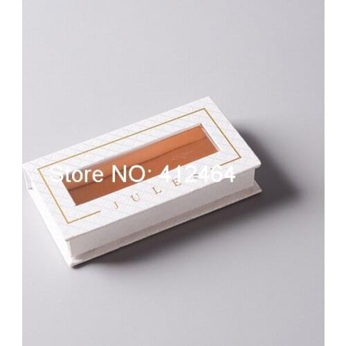 Custom eyelash paper packaging box,UV Protected Colorful Printing cardboard box magnetic closure ---PX10873