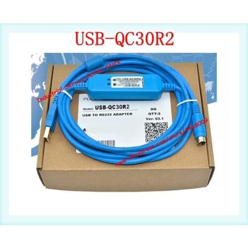 USB-QC30R2 Is Suitable For Q Series PLC Programming Cable Data Download Communication Cable