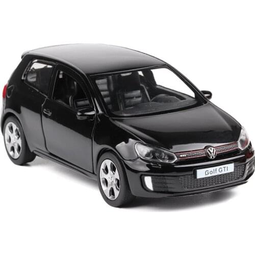 1:32 Golf 6 Pull Back Toy Car Alloy Diecast Model Car Metal Vehicles Kids Toy Collection