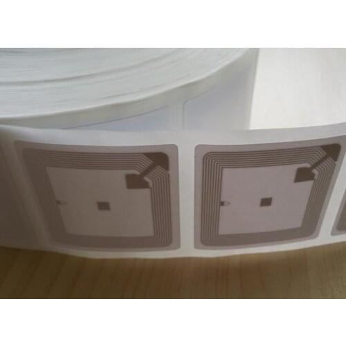 10 pcs/lot) ISO15693 ICODE SLIX Icode2 II Label 13.56MHz RFID Smart Card Tags Stickers for Library